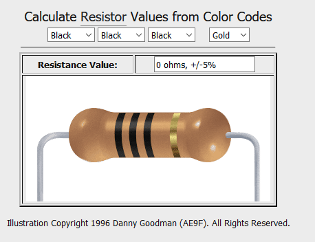 Graphical Resistor Calculator
